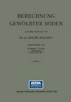 Berechnung Gewolbter Boden 3663156389 Book Cover