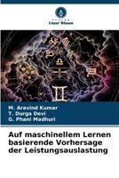 Auf maschinellem Lernen basierende Vorhersage der Leistungsauslastung 6206077853 Book Cover