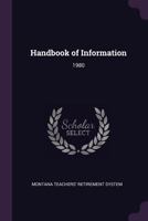 Handbook of Information: 1980 1378944658 Book Cover