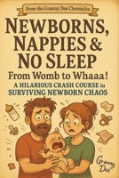 Newborns, Nappies and No Sleep: From Womb to Whaaa!: A Hilarious Crash Course in Surviving Newborn Chaos 1763553841 Book Cover