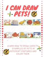 I Can Draw Pets B08TL5W5ZT Book Cover