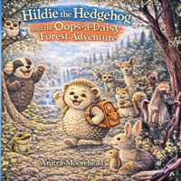Hildie the Hedgehog and the Oops-a-Daisy Forest Adventure: A Cozy Woodland Tale of Bravery, Laughter, and New Friends B0GHK2ZV9P Book Cover