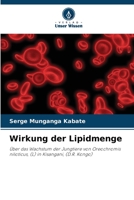 Wirkung der Lipidmenge 6206228991 Book Cover