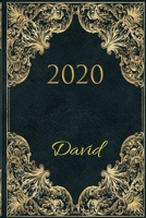 2020 David: 2020 Full year Appointment Diary with Calendar Personalised 1676396160 Book Cover