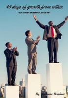40 days of growth from within: As a man thinketh so is he 1537623680 Book Cover