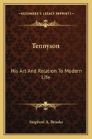 Tennyson 1162974478 Book Cover