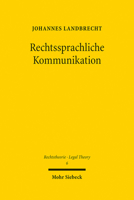 Rechtssprachliche Kommunikation: Im Kontext Von Zivilrecht, Eu-Recht, Rechtsvergleichung Und Schiedsrichterlichem Verfahren 3161622049 Book Cover