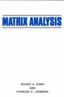 Matrix Analysis