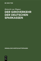 Der Giroverkehr der deutschen Sparkassen 3112673492 Book Cover