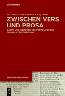 Zwischen Vers und Prosa 3111590402 Book Cover
