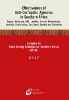 Effectiveness of Anti-Corruption Agencies in Southern Africa: Angola, Botswana, DRC, Lesotho, Malawi, Mozambique, Namibia, South Africa, Swaziland, Zambia and Zimbabwe 1928332218 Book Cover