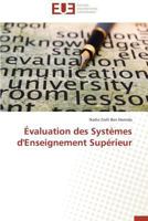 A0/00valuation Des Systa]mes D'Enseignement Supa(c)Rieur 3841733360 Book Cover