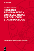 Krise Der Regierbarkeit - Ein Neues Thema Bürgerlicher Staatsideologie 3112714229 Book Cover