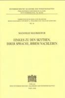 Einiges Zu Den Skythen, Ihrer Sprache, Ihrem Nachleben 3700137311 Book Cover