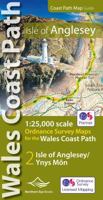 Isle of Anglesey Coast Path Map - 1:25,000 sclae OS mapping for the entire Isle of Anglesey Coast Path (OS Map Books : Wales Coast Path) 1908632593 Book Cover