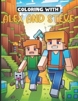 Coloring With Alex and Steve: Coloring Tranquility in Zen Gardens B0CTJ7M6D1 Book Cover