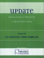 Update: Applications of Research in Music Education Yearbook 1578865417 Book Cover