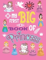 MY frist big book of princess: B09CGL84Q1 Book Cover