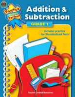 Addition & Subtraction Grade 1 074393315X Book Cover