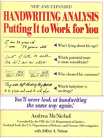 Handwriting Analysis : Putting It to Work for You 0809240238 Book Cover
