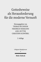 Gottesbeweise ALS Herausforderung Fur Die Moderne Vernunft 3161526643 Book Cover