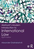 Akehurst's Modern Introduction to International Law 041511120X Book Cover