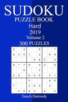 300 Hard Sudoku Puzzle Book 2019 1726402770 Book Cover
