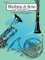 Rhythms & Rests: 2nd E-Flat Alto Saxophone 0739028596 Book Cover