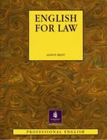 English for Law 0134012097 Book Cover