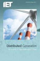 Distributed Generation 0863419585 Book Cover