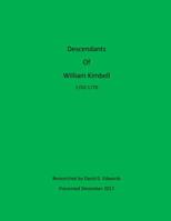 Descendants of William Kimbell 1981387366 Book Cover