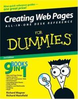 Creating Web Pages All-in-One Desk Reference for Dummies 0470096292 Book Cover