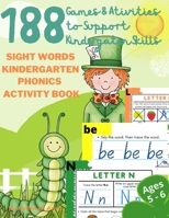Sight Words Kindergarten & Phonics Activity Book 1956259007 Book Cover