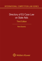 Directory of Eu Case Law on State AIDS 940351101X Book Cover