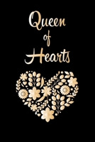 Queen of Hearts: valentine's day notebook journal, happy valentines day gift/happy valentines day notebook, valentines day notebook husband /girlfriend, boyfriend, dad, mom, wife, friends, students 1660826063 Book Cover