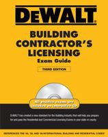 Dewalt Building Contractor's Licensing Exam Guide 1111135517 Book Cover