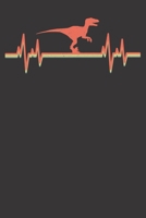 Notebook: Velociraptor College Ruled 6x9 120 Pages 168657519X Book Cover