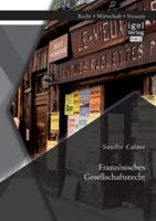 Französisches Gesellschaftsrecht 3954853590 Book Cover