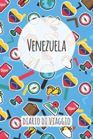 Venezuela Diario di Viaggio: Pianificatore di viaggio I Pianificatore di viaggio su strada I Diario a griglia a punti I taccuino I Diario tascabile I Regalo per Backpacker (Italian Edition) 1658782402 Book Cover