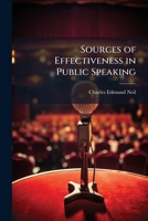Sources of Effectiveness in Public Speaking 1023762722 Book Cover