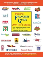 Bond's Franchise Guide, 2007 (Bond's Franchise Guide) 1887137556 Book Cover