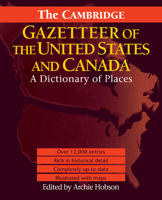 The Cambridge Gazetteer of the USA and Canada: A Dictionary of Places 1107402573 Book Cover