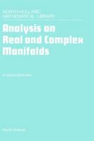 Analysis on Real and Complex Manifolds (North-Holland Mathematical Library) 0444877762 Book Cover