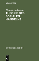 Theorie Des Sozialen Handelns 311013523X Book Cover