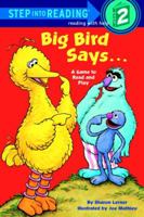 Big Bird Says...: A Game to Read and Play 0394874994 Book Cover