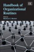 Handbook of Organizational Routines 1849800510 Book Cover