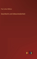 Geschlecht und Unbescheidenheit 3368485512 Book Cover