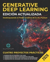 Generative Deep Learning Edición actualizada: Cómo liberar el poder creativo de la IA y Python: Dominar las GAN, VAES, los modelos autorregresivos y los modelos de difusión (Spanish Edition) B0DH8JL6KB Book Cover