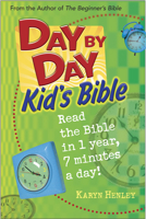 Day by Day Kids Bible (Tyndale Kids) 0842355367 Book Cover