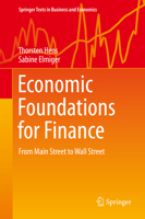 Economic Foundations for Finance 303005425X Book Cover